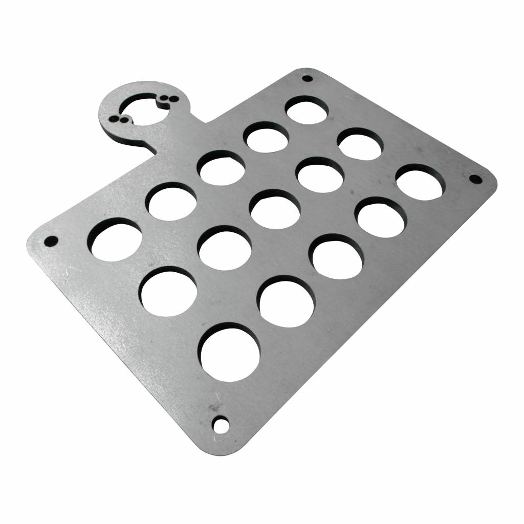 Side Mount License plate holder for Miller Stop Light