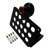 Side Mount  Kennzeichenhalter mit RETRO LED Lampe