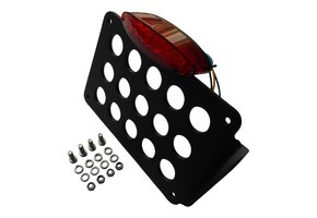 Side Mount  Kennzeichenhalter mit Mini-LED lampe