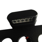 Side Mount kentekenplaathouder voor motorfiets met LED Kentekenlamp