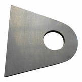 Side Mount License Plate Holder Bracket- Steel - You have to weld this yourself