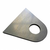 Side Mount Kentekenplaathouder Steun - Staal - Zelf lassen