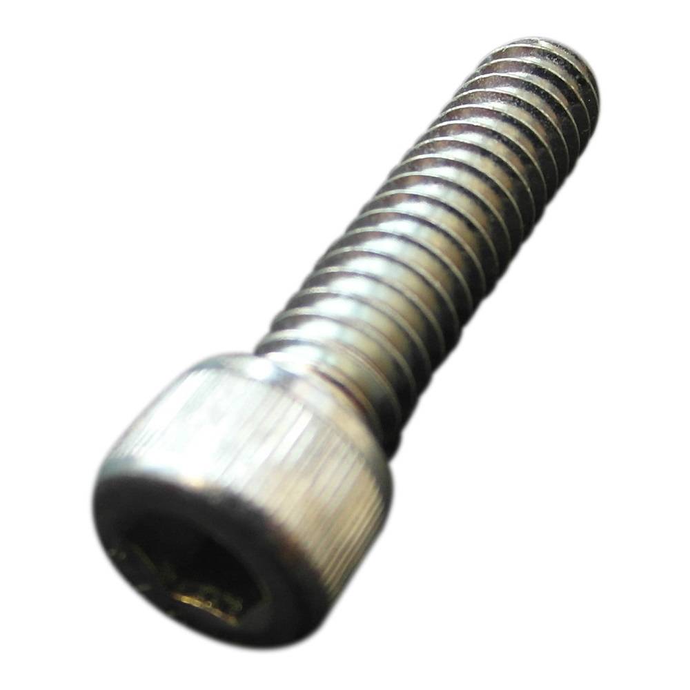 Innensechskantschraube verzinkter Stahl 1/4 UNC - 20 Gänge pro Zoll - Länge 25mm (Zoll)