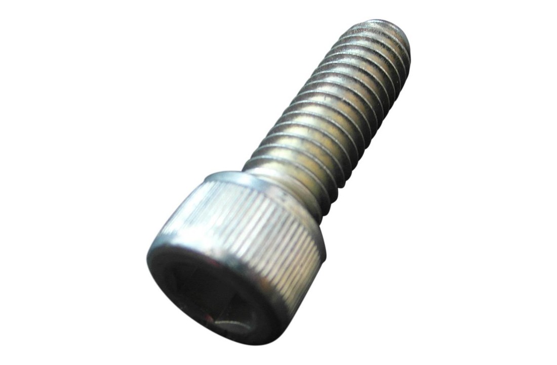 Galvanized steel Allen bolt 5/16 UNC - 18 TPI - Length 25mm (1")