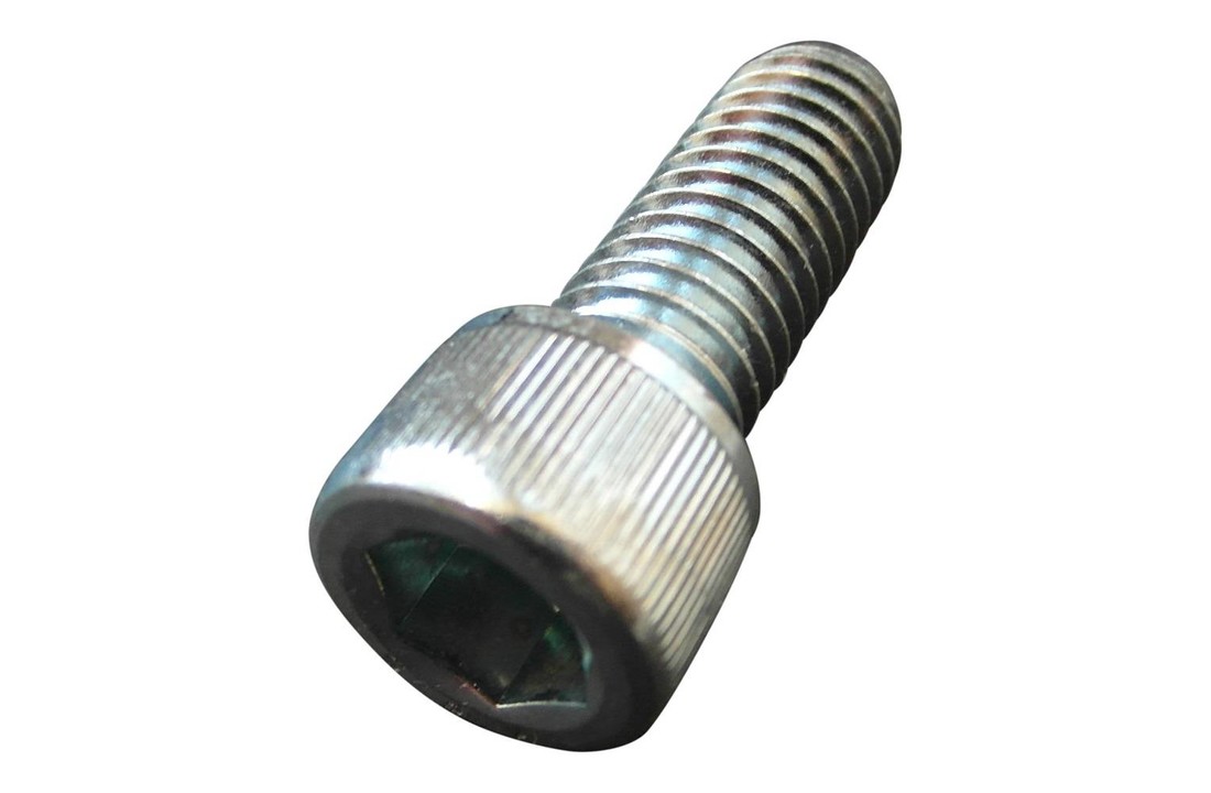 Verzinkte Stahl-Innensechskantschraube 3/8 UNC - 16 Gewindegänge - Länge 25 mm (1")