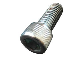 Staal verzinkt Inbusbout 3/8 UNC - 16 gangen - Lengte 25mm (1")