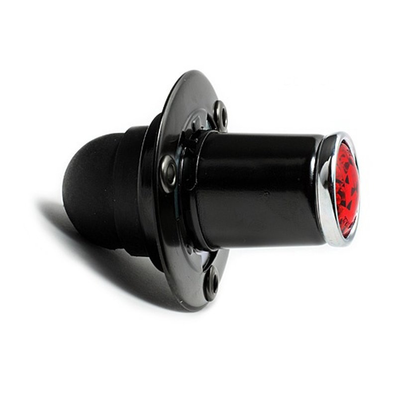 Motorcycle LED Tail Light Retro style with license plate lighting