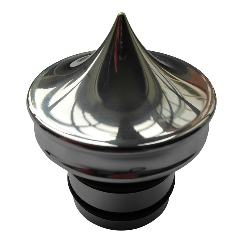 Oil Tank Plug - for Harley Davidson - Polished - No dipstick