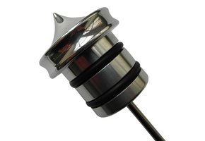 Oil Tank Plug - for HD - Polished