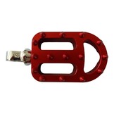 Footpegs / Voetsteunen voor Harley Davidson motorfiets - ROOD