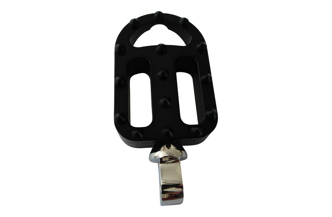 Footpegs / Voetsteunen voor Harley Davidson motorfiets - ZWART