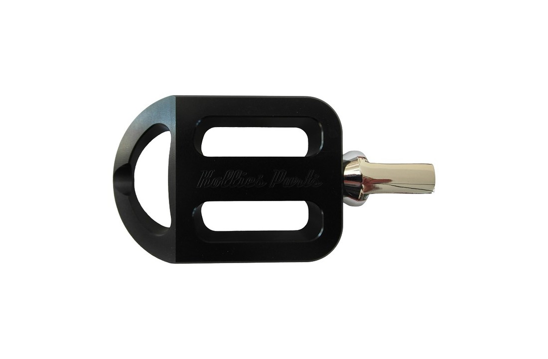 Footpegs / Fußstützen für Harley Davidson Motorrad - SCHWARZ