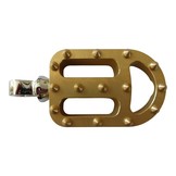 Footpegs / Fußrasten für Harley Davidson Motorrad - GELB