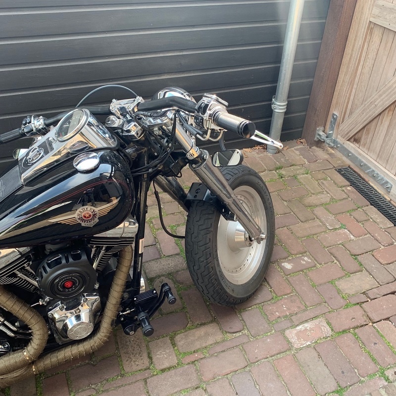 Voorvorkstabilisator voor Harley Davidson Softail 1984 - 2017