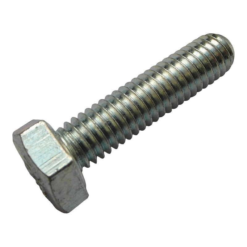 Hexagon bolt M6 Galvanized steel - Length 25mm (1")