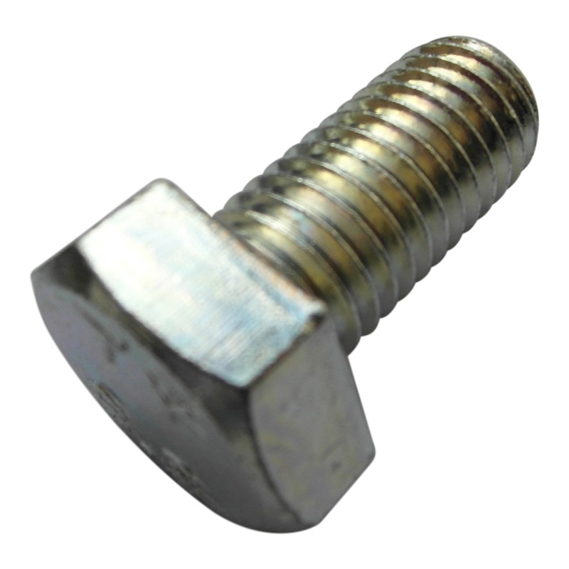 Zeskant bout M12 Staal verzinkt - Lengte 25mm (1")