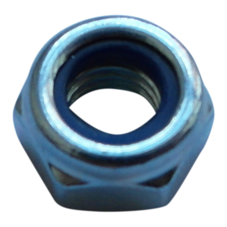 Nut Selflocking M6 Steel galvanized Easy to order per piece