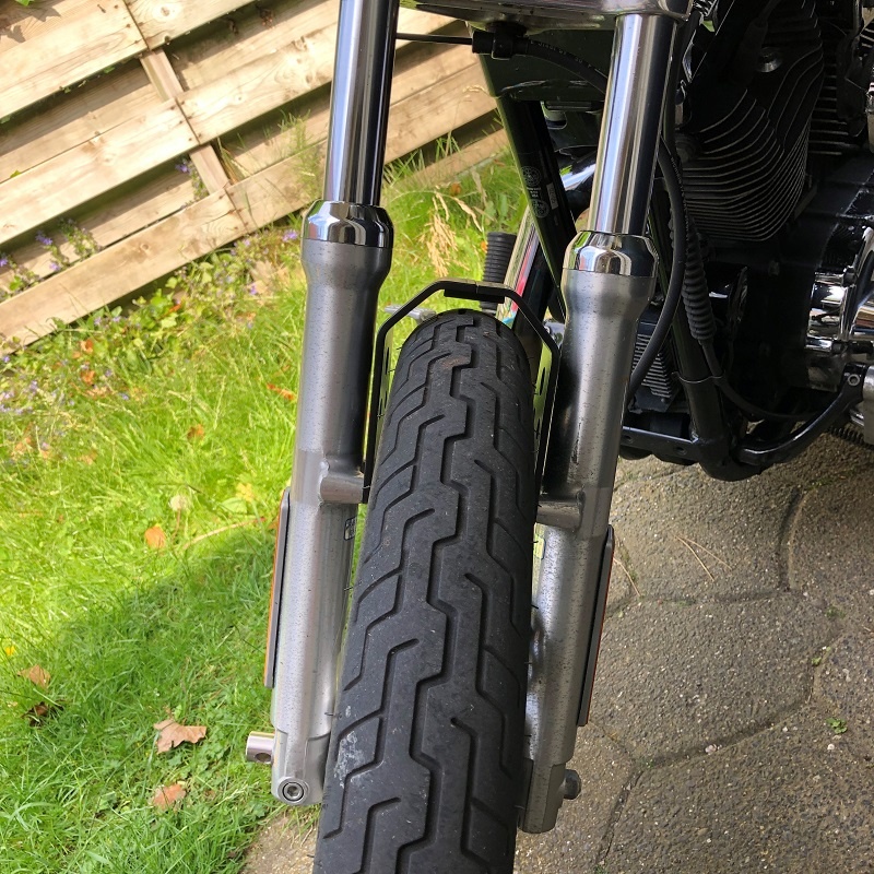 Voorvorkstabilisator voor Harley Davidson Sportster - Inclusief 21" wielen