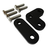 Spacers  van10mm dik om de Forward Controls van Harley Davidson Shovelhead verder uit elkaar te plaatsen