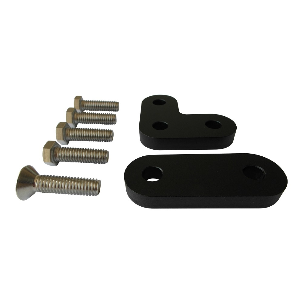 10 mm Dicke Abstandshalter, um die Harley Davidson Shovelhead Forward Controls weiter auseinander zu platzieren