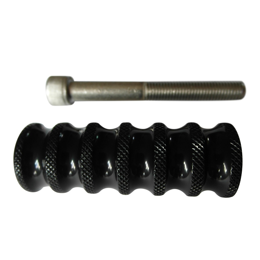 Voetsteun / Voetpedaal voor Harley Davidson - Zwart