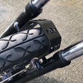 Voorvorkstabilisator voor een Honda Shadow