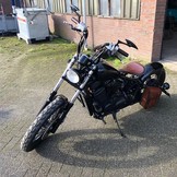 Voorvorkstabilisator voor een Honda Shadow
