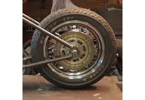 Hinterachse platten für Hardtail motorrad - 2er Set
