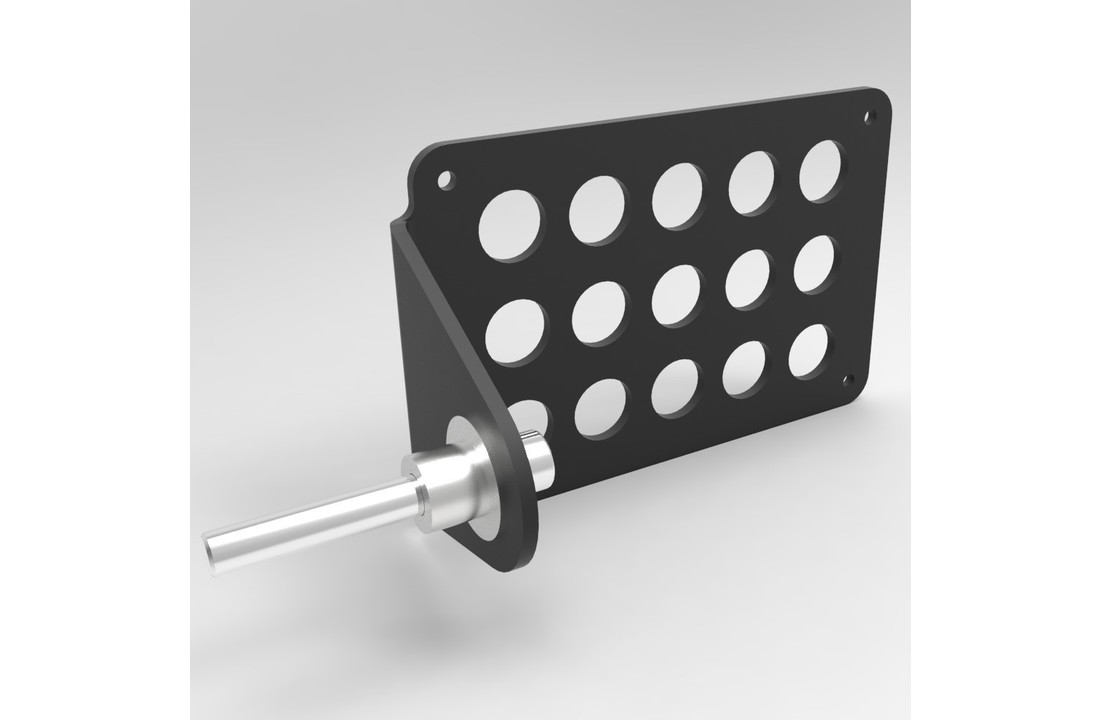 Side Mount Spacer 1/2 (13mm) - voor Kollies Parts Kentekenplaathouders