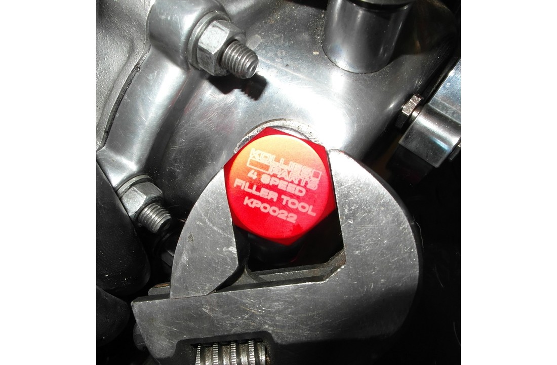 4 Speed vuldop tool - voor Harley Davidson Shovelhead versnellingsbak