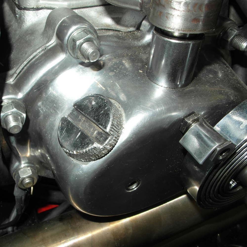 4 Speed ​​Bauschutzdeckel -  für Harley Davidson Shovelhead Getriebe