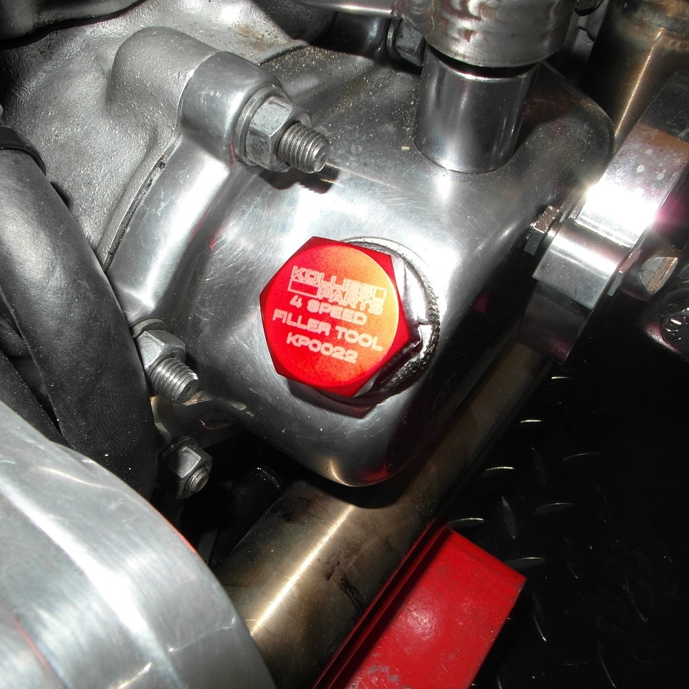 4 Speed vuldop tool - voor Harley Davidson Shovelhead versnellingsbak