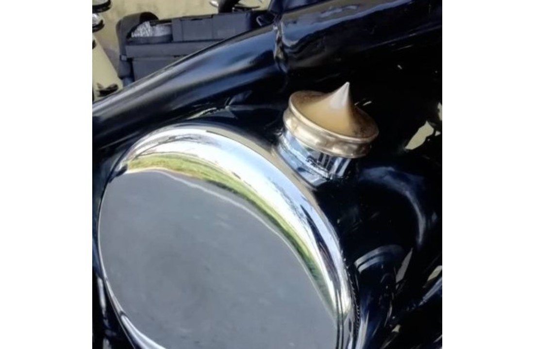 Olie Tankdop - voor Harley Davidson - Messing