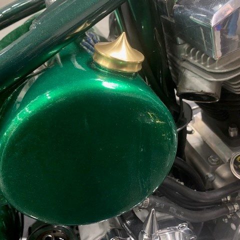 Oil Tank Plug - for Harley Davidson - Brass