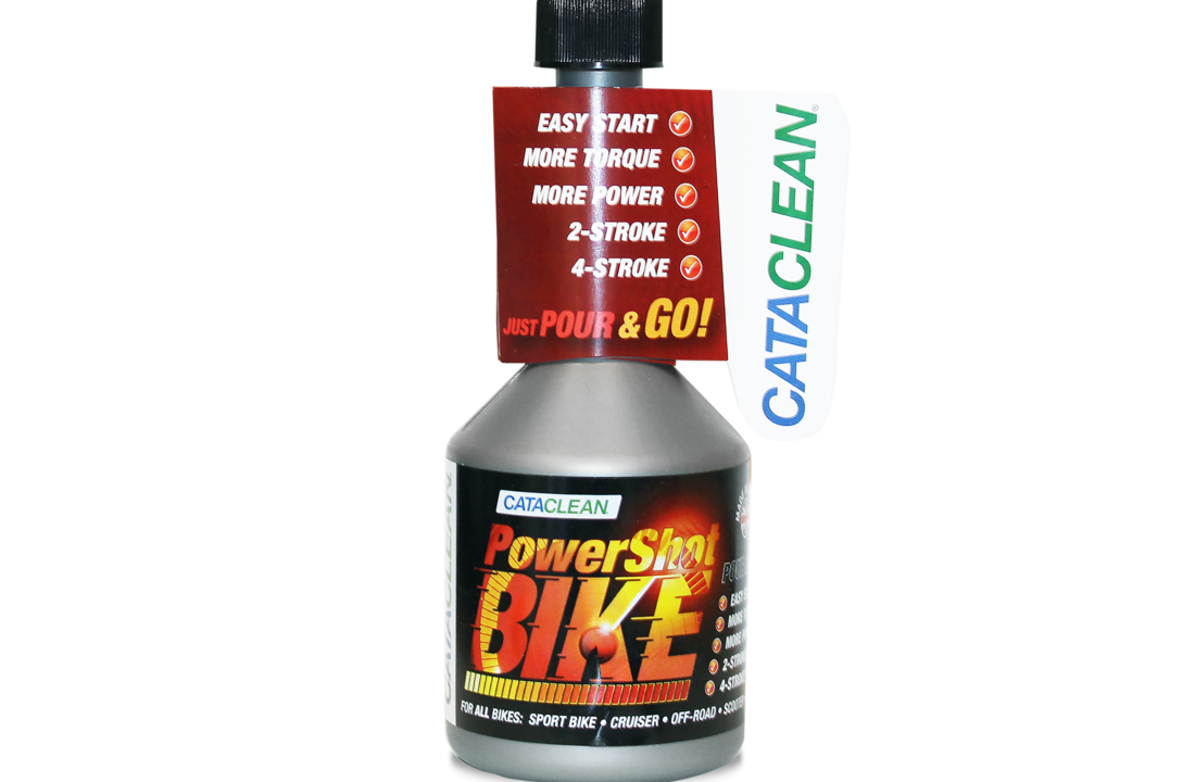 Restore your bike's torque with Cataclean Powershot