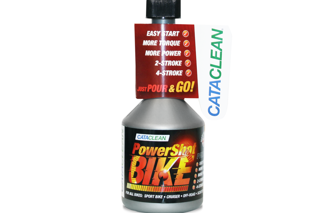 Restore your bike's torque with Cataclean Powershot