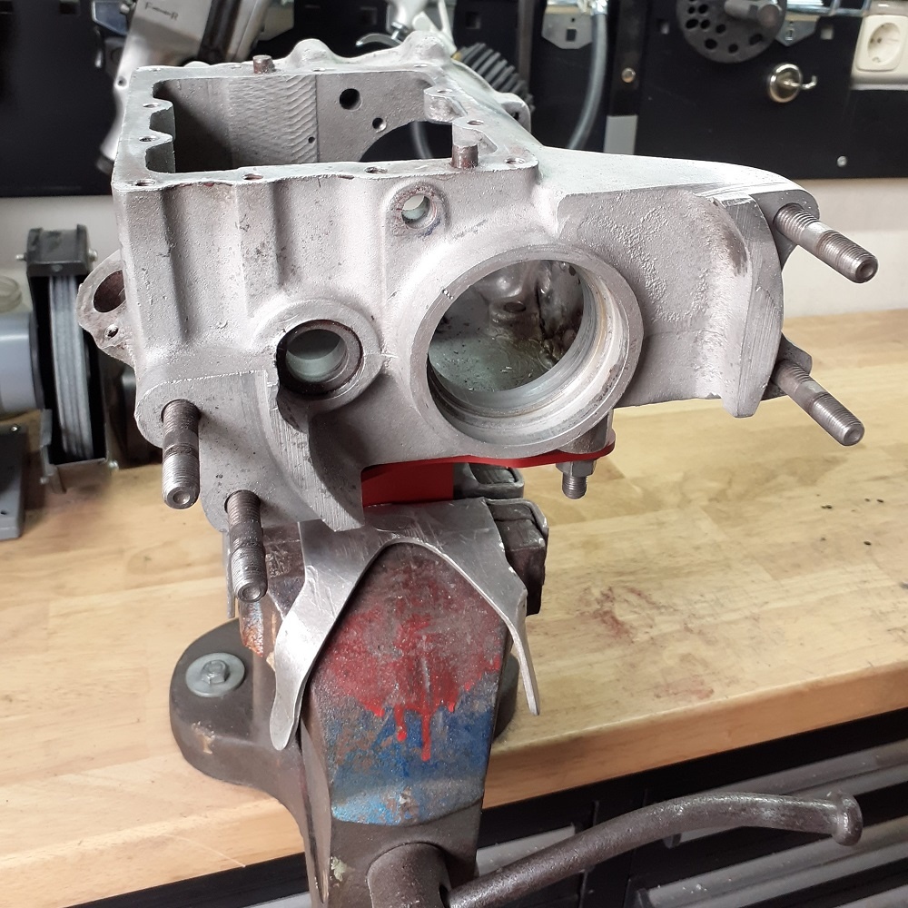 Work stand for Harley-Davidson 4 Speed Transmission