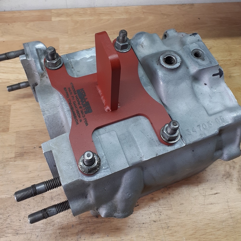 Work stand for Harley-Davidson 4 Speed Transmission