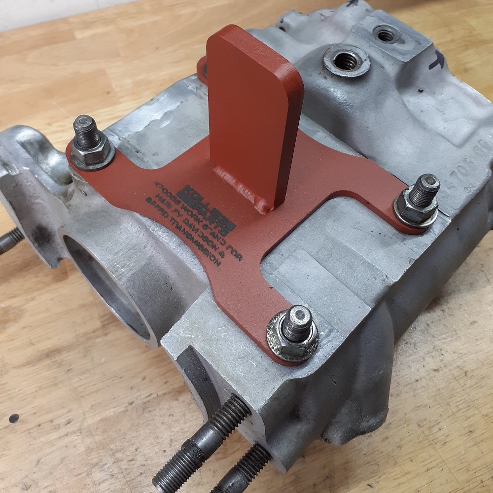 Work stand for Harley-Davidson 4 Speed Transmission