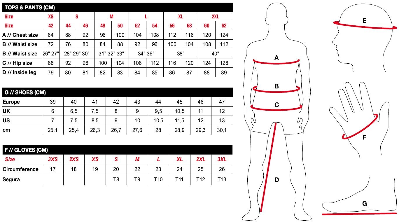 UNIQLO SIZE CHART