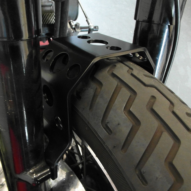 Vorderradgabelstabilisator für Harley Davidson Big Twin (Shovelhead FL, FLH, etc.)