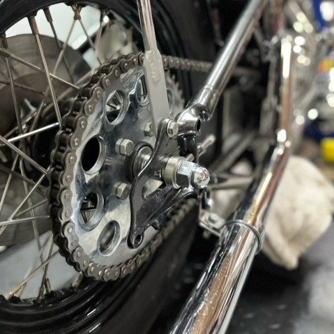 As Spacers voor Harley Davidson Shovelhead achteras