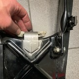 Custom Motor Spatbord Steun - Dubbel