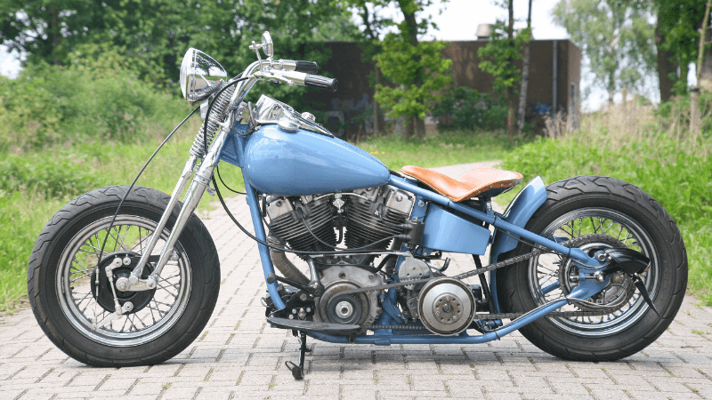 Bobber motorcycle by Kollies Parts