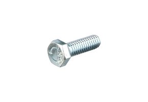 Hexagon bolt 5/16 UNC Galvanized steel - 18 TPI - Length 25mm (1")
