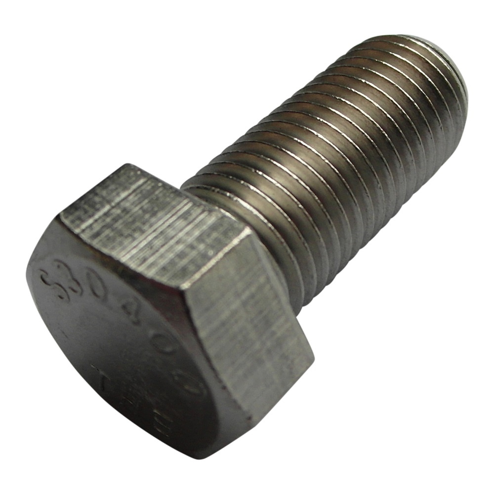 Hexagon bolt stainless steel 7/16 UNF - 20 TPI - Length 25mm (1")