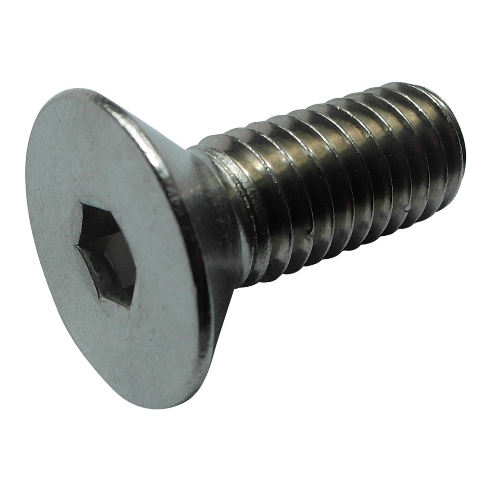 Inbusbout RVS Verzonken 3/8 UNC - 16 gangen - Lengte 25mm (1")