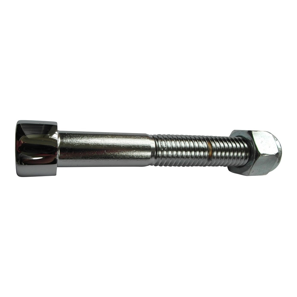 Allen bolt chromed 1/2 UNC - 13 TPI - Length 89mm (3.5”) with self-locking nut