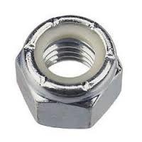 Self locking Stainless Steel Nut 1/4 UNF - 28