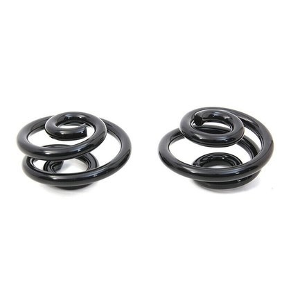 Motorcycle Spiral Springs black 1 inch